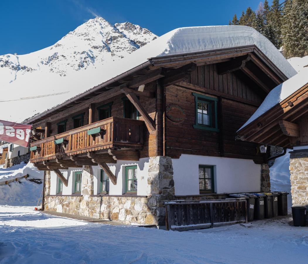 Hotel Silbertal - Almhuetten Solden Bagian luar foto