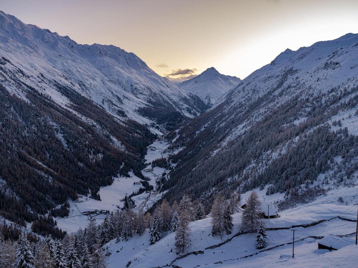 Hotel Silbertal - Almhuetten Solden Bagian luar foto