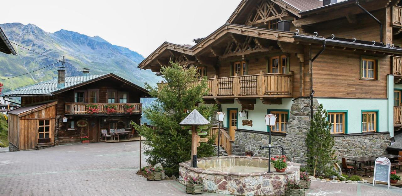 Hotel Silbertal - Almhuetten Solden Bagian luar foto
