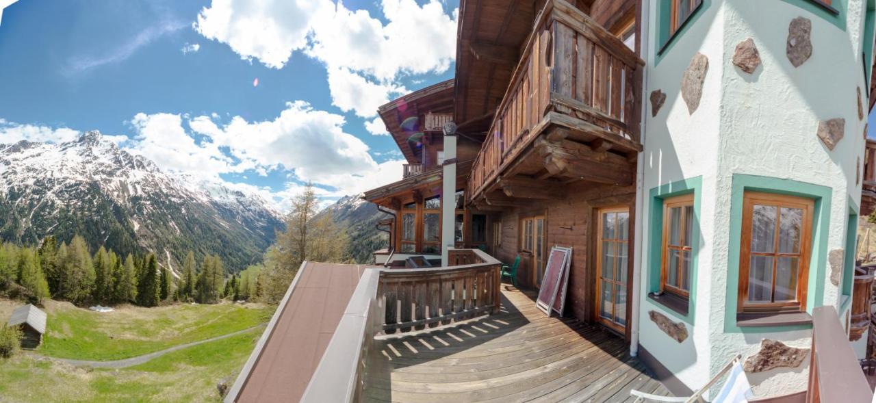 Hotel Silbertal - Almhuetten Solden Bagian luar foto