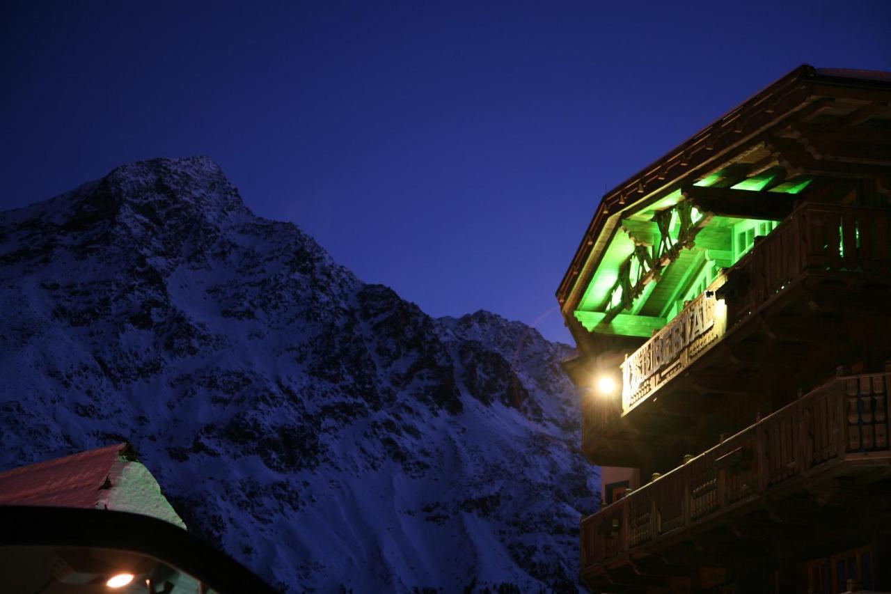 Hotel Silbertal - Almhuetten Solden Bagian luar foto